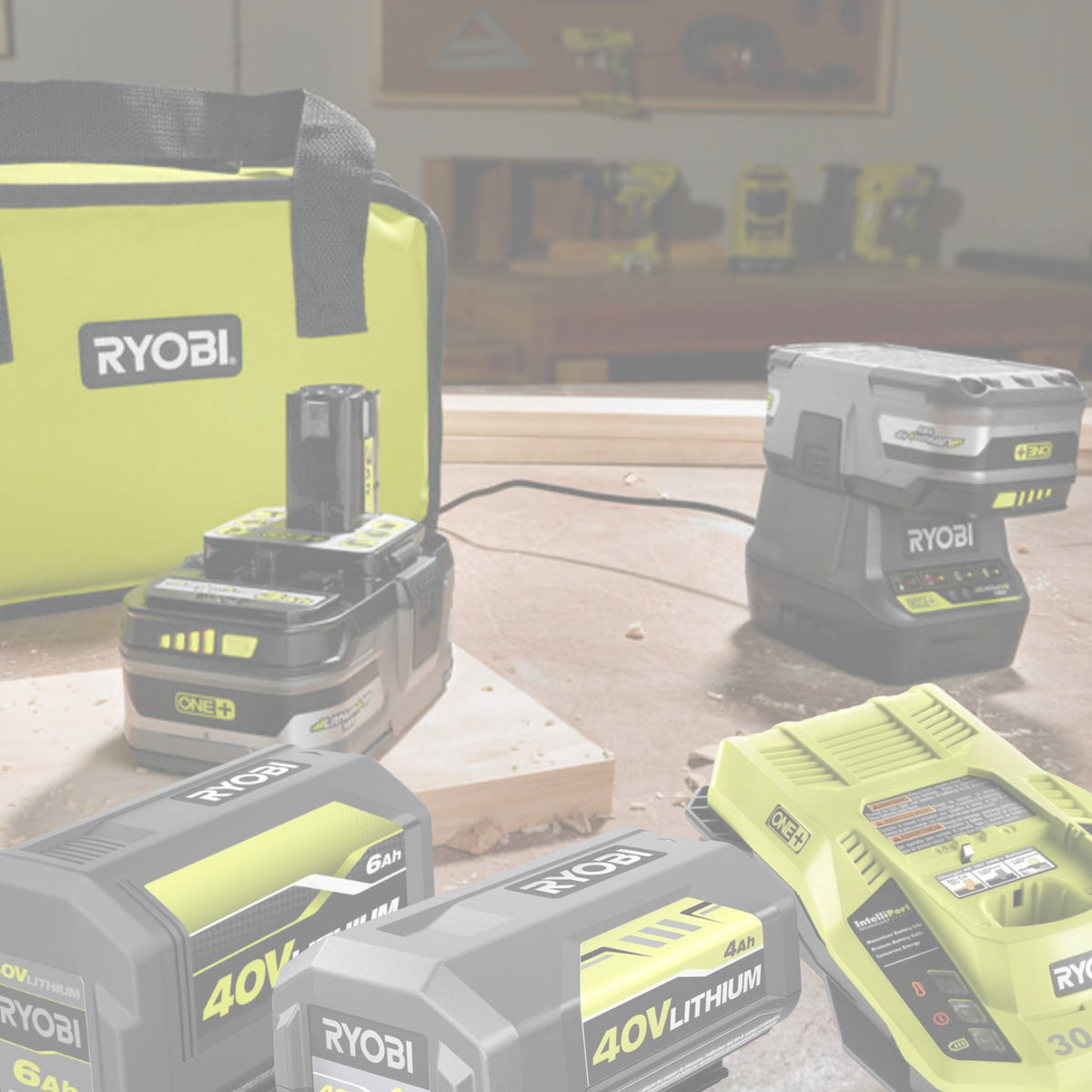 RYOBI 40-Volt Lithium Charger with USB – Ryobi Deal Finders