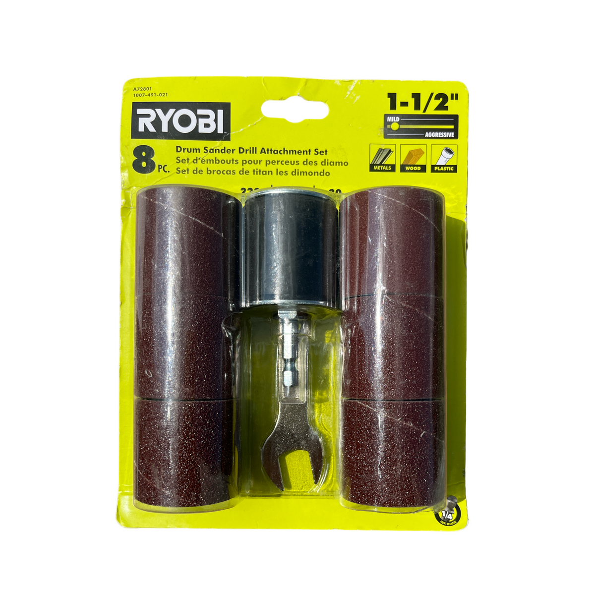 RYOBI Drum Sander Drill Attachment Set Ryobi Deal Finders