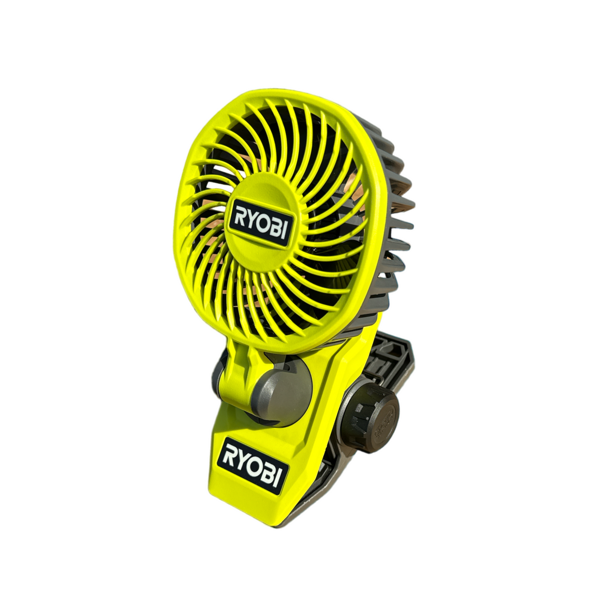 USB Lithium Cordless 4 in. Clamp Fan Kit with Battery and Charging Cab Ryobi Deal Finders