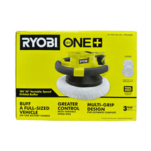 Load image into Gallery viewer, RYOBI PCL465 18-Volt ONE+ Cordless 10 in. Variable Speed Orbital Buffer (Tool-Only)