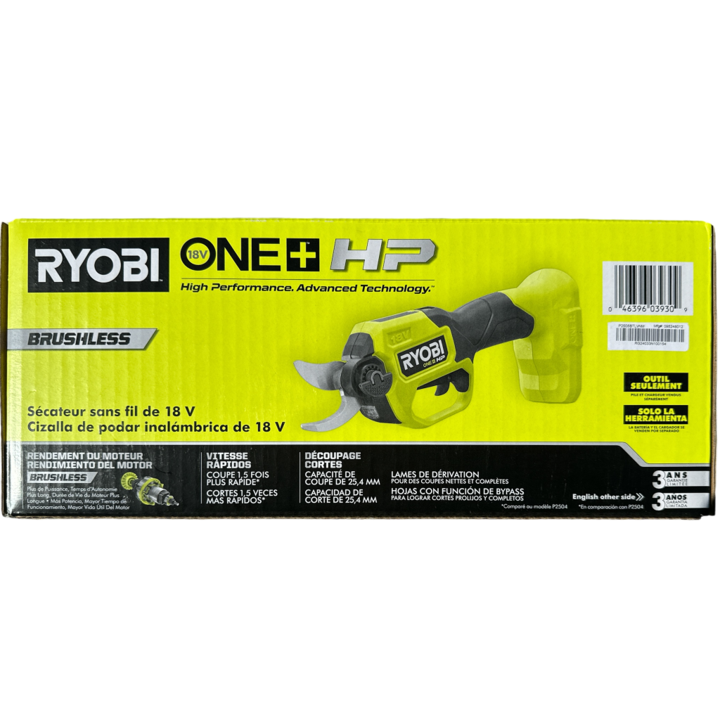 RYOBI ONE+ HP 18V Brushless Cordless Pruner (Tool Only) – Ryobi