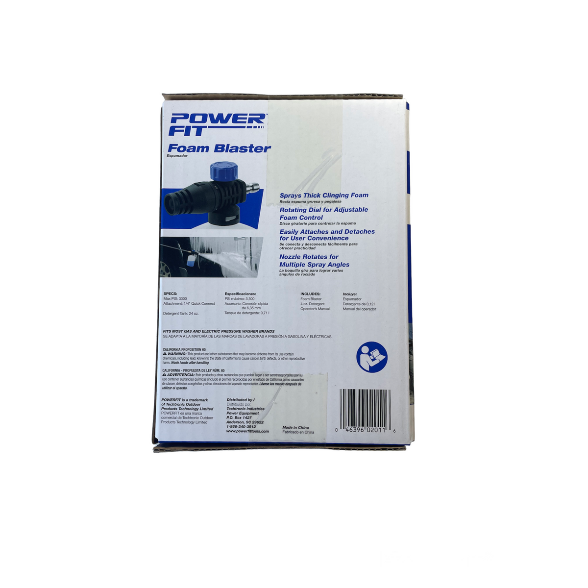 POWER FIT Foam Blaster for Pressure Washers – Ryobi Deal Finders