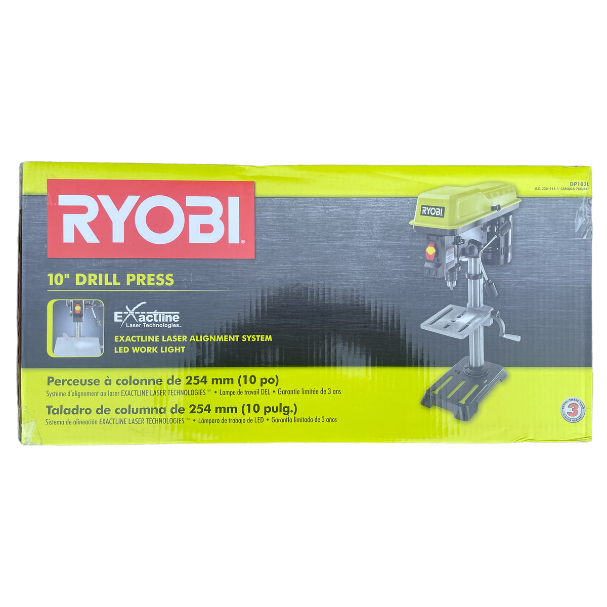 Ryobi Dp101 Drill Press Ryobi DP101 Bench Top 10