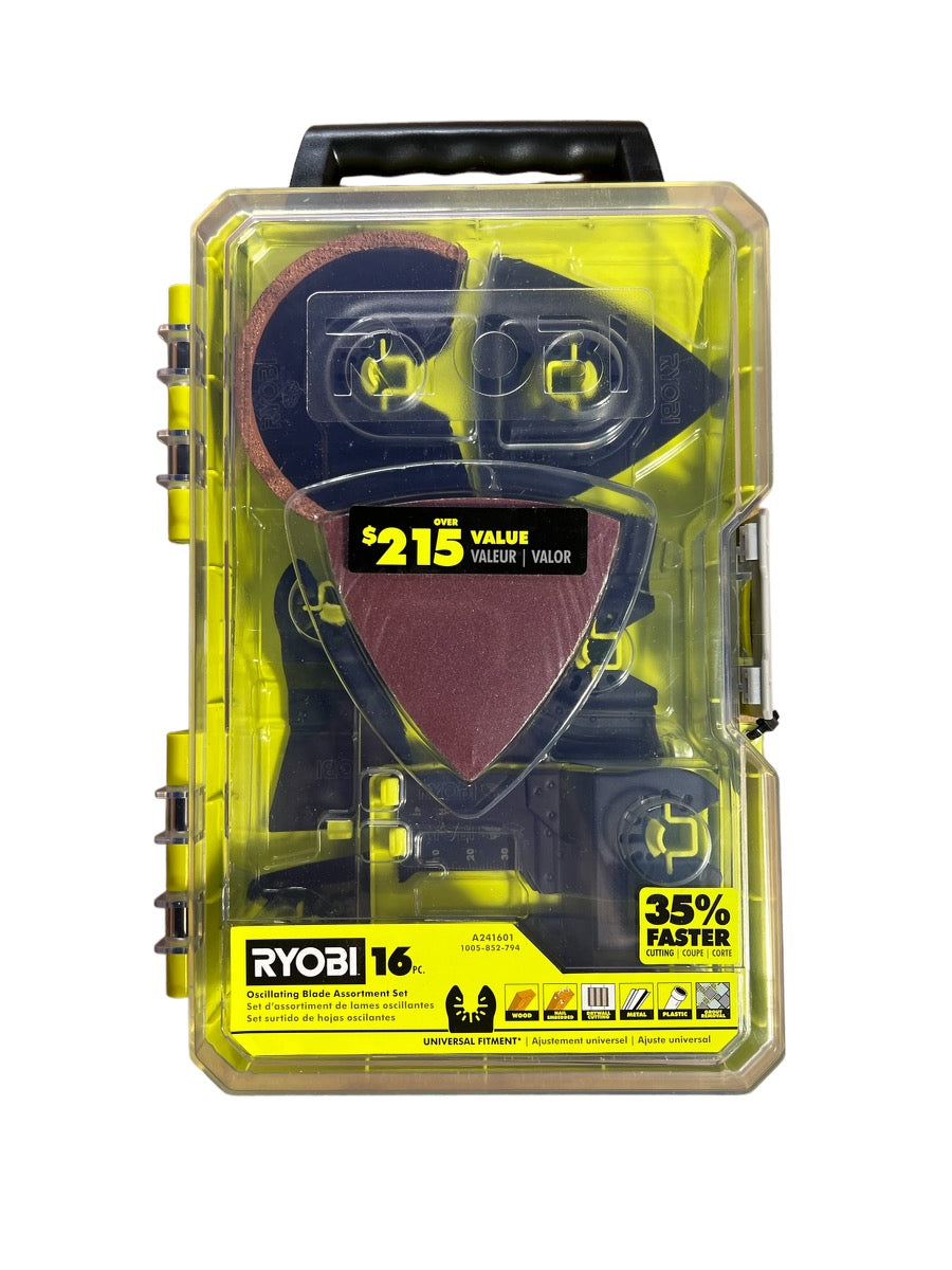 16Piece Oscillating MultiTool Blade Accessory Set Ryobi Deal Finders