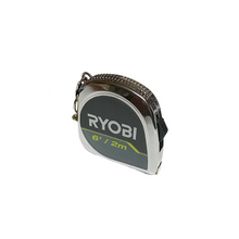 Load image into Gallery viewer, RYOBI 6 ft./2 m. Keychain Tape Measure RTMCK06