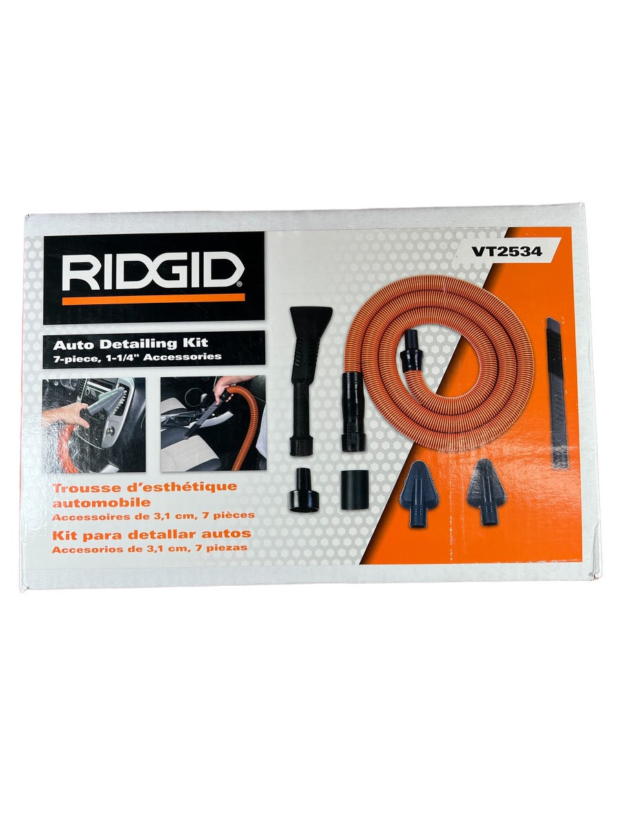 RIDGID 11/4 in. Premium Car Cleaning Accessory Kit for RIDGID Wet/Dry