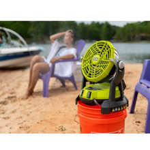 Load image into Gallery viewer, 18-Volt ONE+ Bucket Top Misting Fan PMF01B