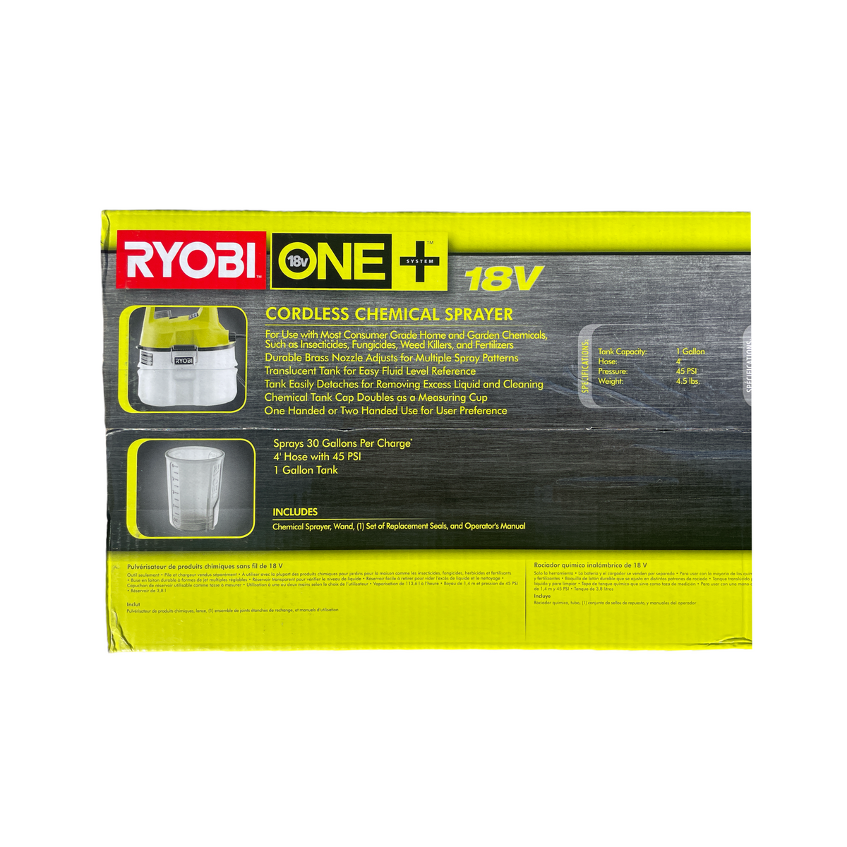 Ryobi p2800 best sale chemical sprayer