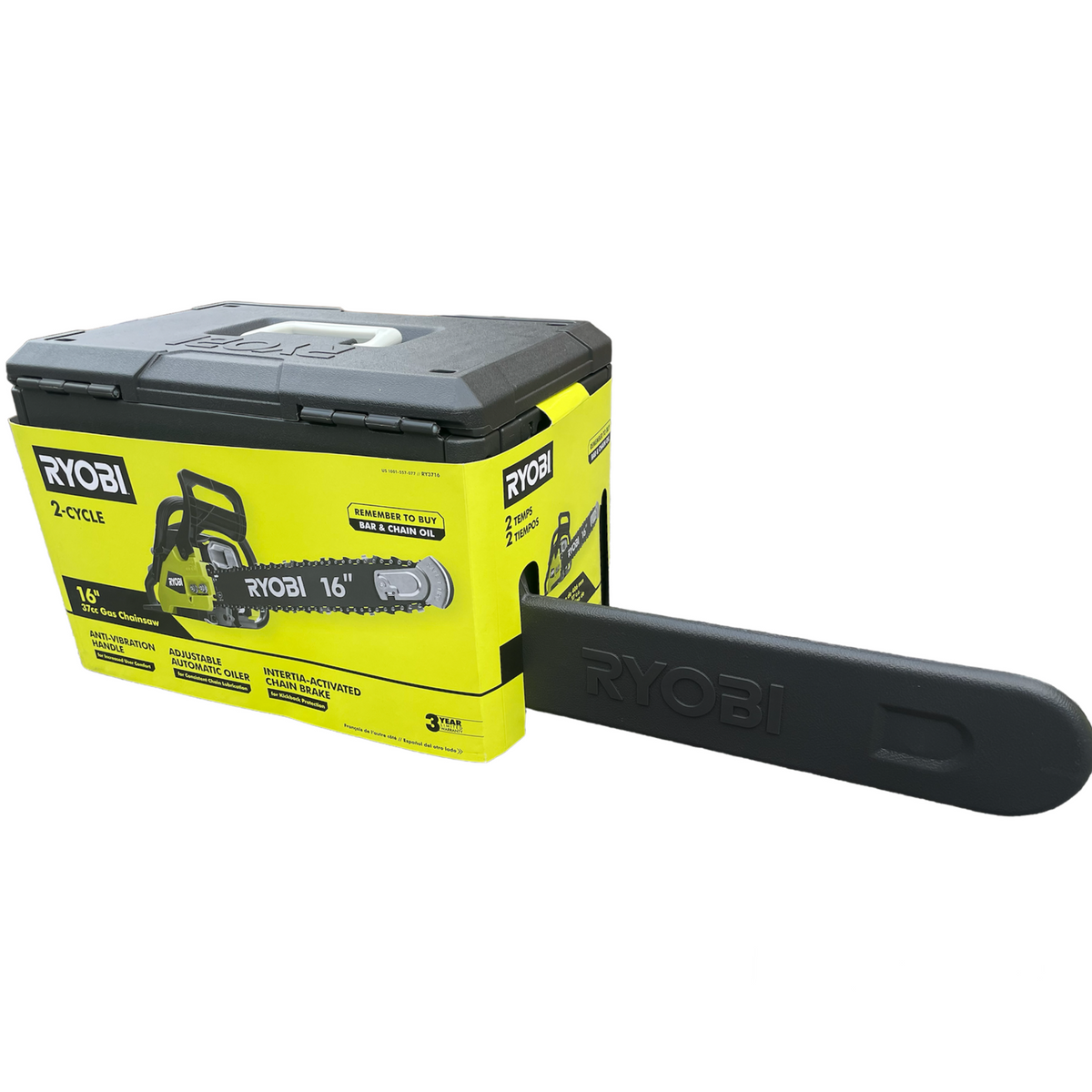 RYOBI 16 in. 37cc 2-Cycle Gas Chainsaw – Ryobi Deal Finders