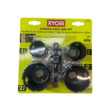 Load image into Gallery viewer, Ryobi A10HS09 Carbon Hole Saw Set (5-Piece)