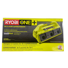 Load image into Gallery viewer, Ryobi P135 18-Volt ONE+ 6-Port Dual Chemistry IntelliPort SUPERCHARGER with USB Port