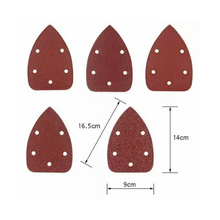 Load image into Gallery viewer, Corner Cat/Mouse Assorted Grit Sandpaper 5-pc