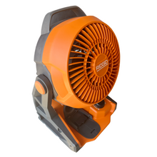 Load image into Gallery viewer, RIDGID R860721 18-Volt Cordless Hybrid Jobsite Fan (Tool Only)
