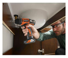 Load image into Gallery viewer, RIDGID 12-Volt Lithium-Ion Cordless Drill/Driver and Impact Driver Combo Kit with 2-Batteries, Charger and Bag