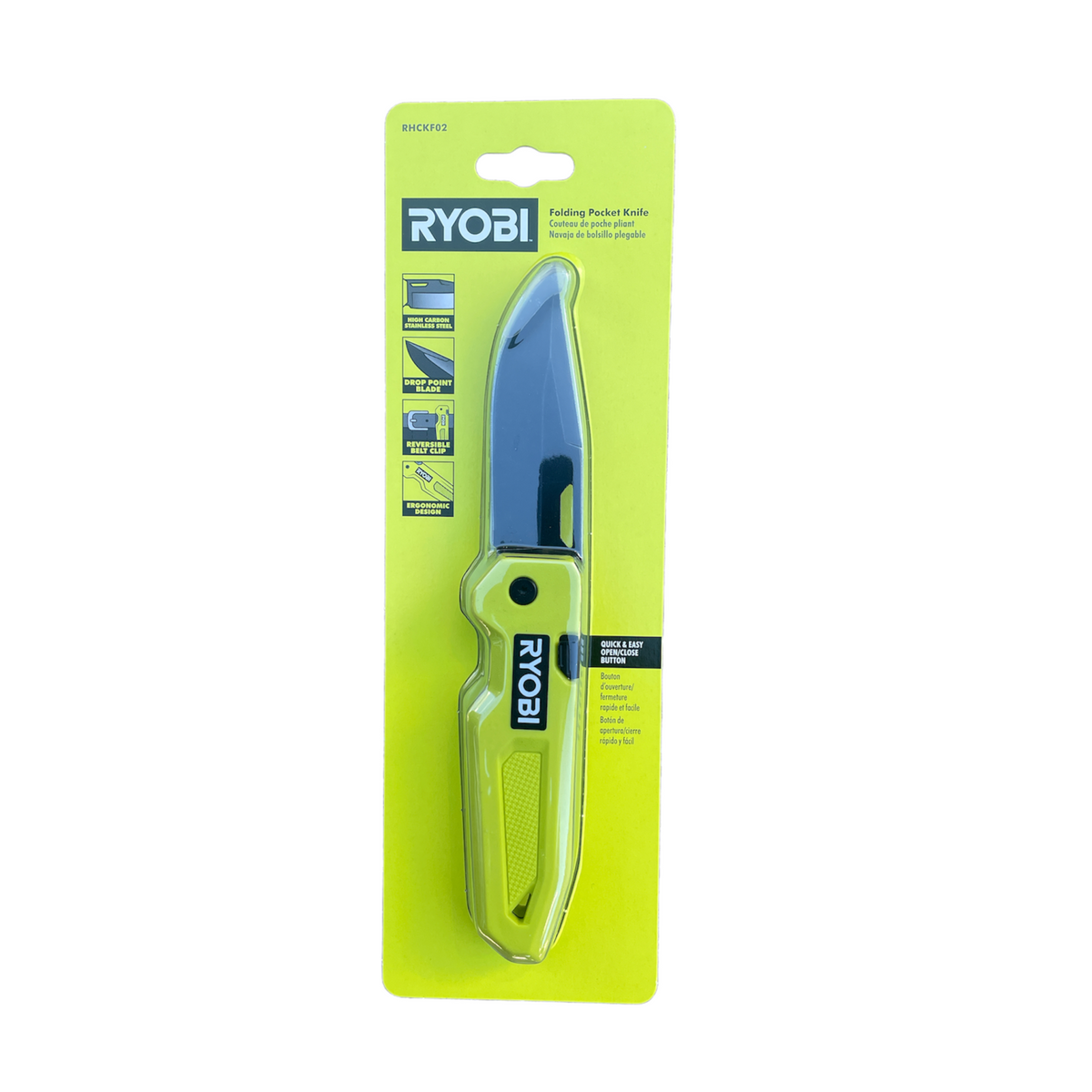 RYOBI Folding Pocket Knife Ryobi Deal Finders