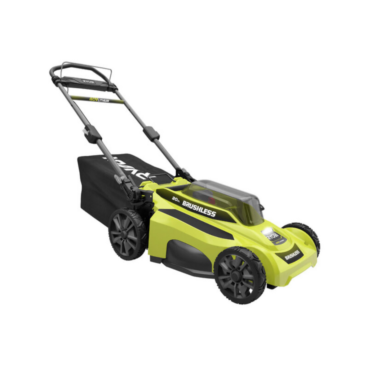 Ryobi 20in 40v discount mower