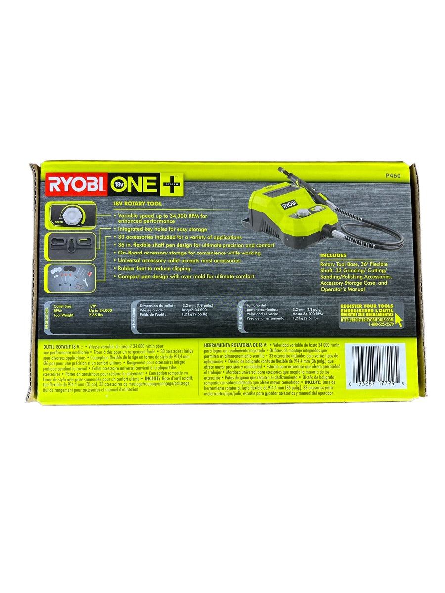 ONE+ 18-Volt Cordless Rotary Tool Station with Accessories (Tool Only) –  Ryobi Deal Finders