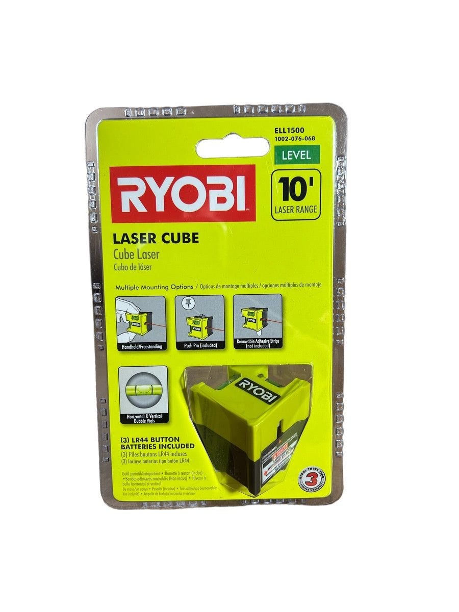 Laser Cube Compact Laser Level Ryobi Deal Finders
