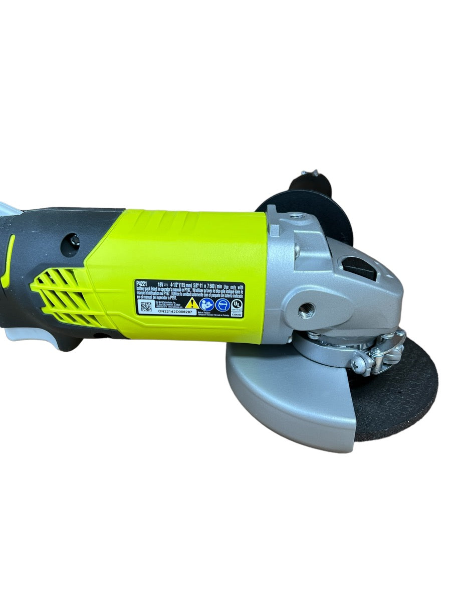 18-Volt ONE+ Cordless 4-1/2 in. Angle Grinder (Tool Only) – Ryobi