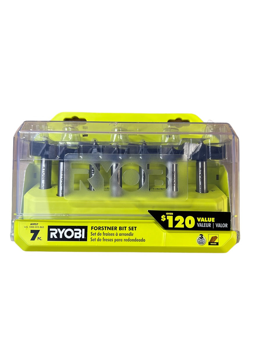 RYOBI Forstner Bit Set (7Piece) Ryobi Deal Finders