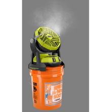 Load image into Gallery viewer, 18-Volt ONE+ Bucket Top Misting Fan PMF01B