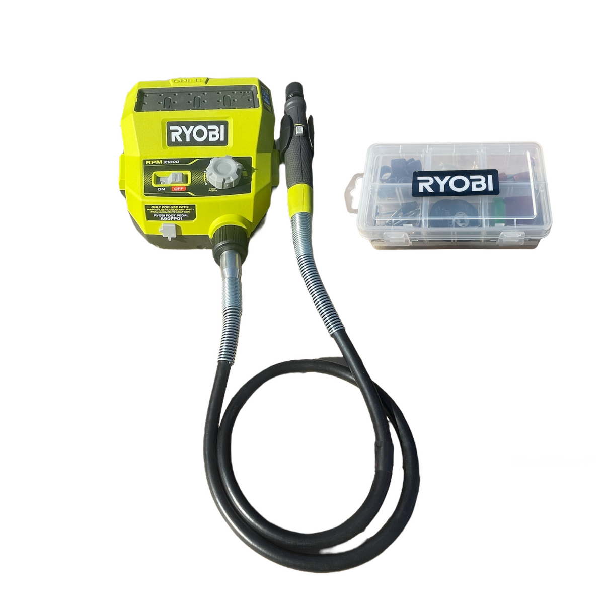 ONE 18 Volt Cordless Rotary Tool Station with Accessories Tool Only Ryobi Deal Finders