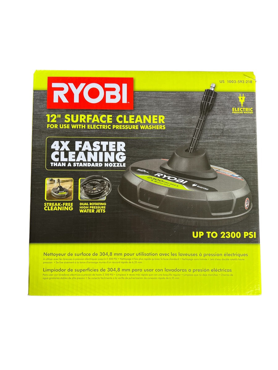 12 in. 2,300 PSI Electric Pressure Washers Surface Cleaner Ryobi Deal