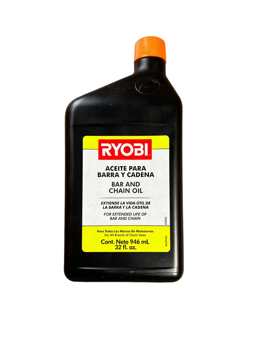 RYOBI 1 Qt. Bar and Chain Oil Ryobi Deal Finders