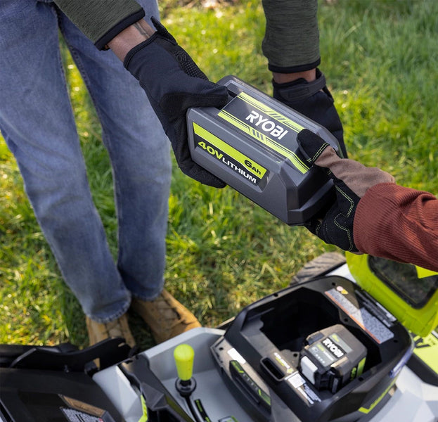 Unlock More Power and Run Time with the RYOBI 40V 6.0 Ah High Capacity Battery