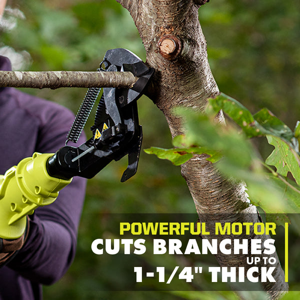 Yardwork Is a Breeze With This Crazy Powerful Cordless Lopper That Slices Through Branches Like Butter!