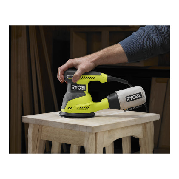 Unleash Your Creativity with the RYOBI 2.6 Amp Corded 5 in. Random Orbital Sander – Limited Time Offer!
