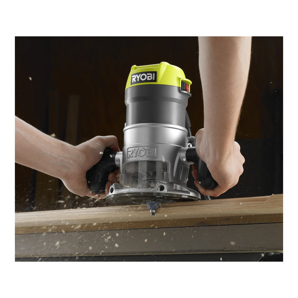 Unlock Precision and Power: RYOBI 8.5 Amp 1-1/2 Peak HP Router – Now at an Unbelievable Price!
