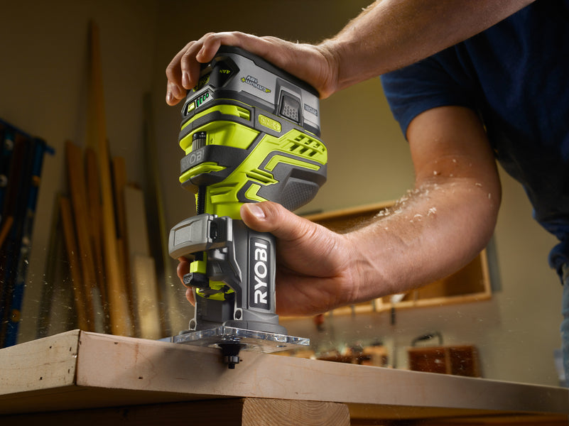 Unlock Precision and Power with the RYOBI 18-Volt Cordless Compact Fixed Base Router