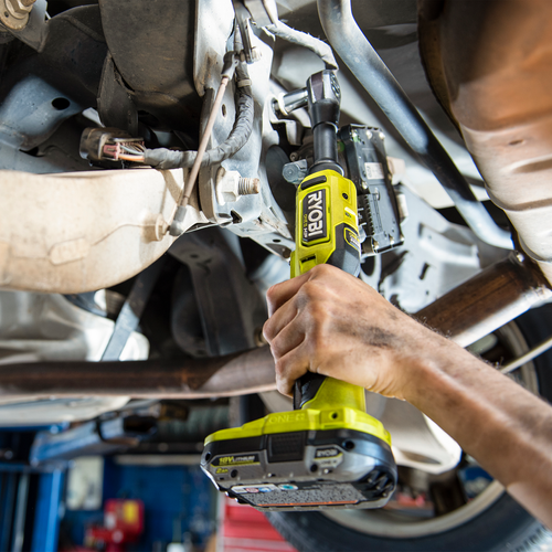 Upgrade Your Toolkit with the RYOBI 18-Volt ONE+ Cordless 1/4 in. 4-Position Ratchet - Now on Sale!