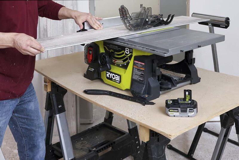 Revolutionize Your DIY Projects with the RYOBI ONE+ HP 18-Volt Brushless Cordless Table Saw - Unbelievable Price Drop!