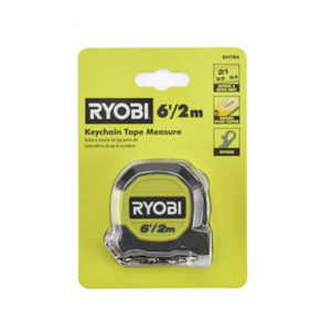 RYOBI RHTM6 6 ft./2m Keychain Tape Measure