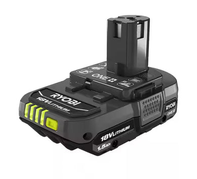 Ryobi 18-Volt ONE+ Lithium-Ion 1.5 Ah Battery - Factory Reconditioned