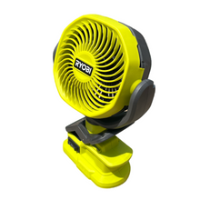 Load image into Gallery viewer, Ryobi PCF02B ONE+ 18-Volt Cordless 4 in. Clamp Fan (Tool Only)