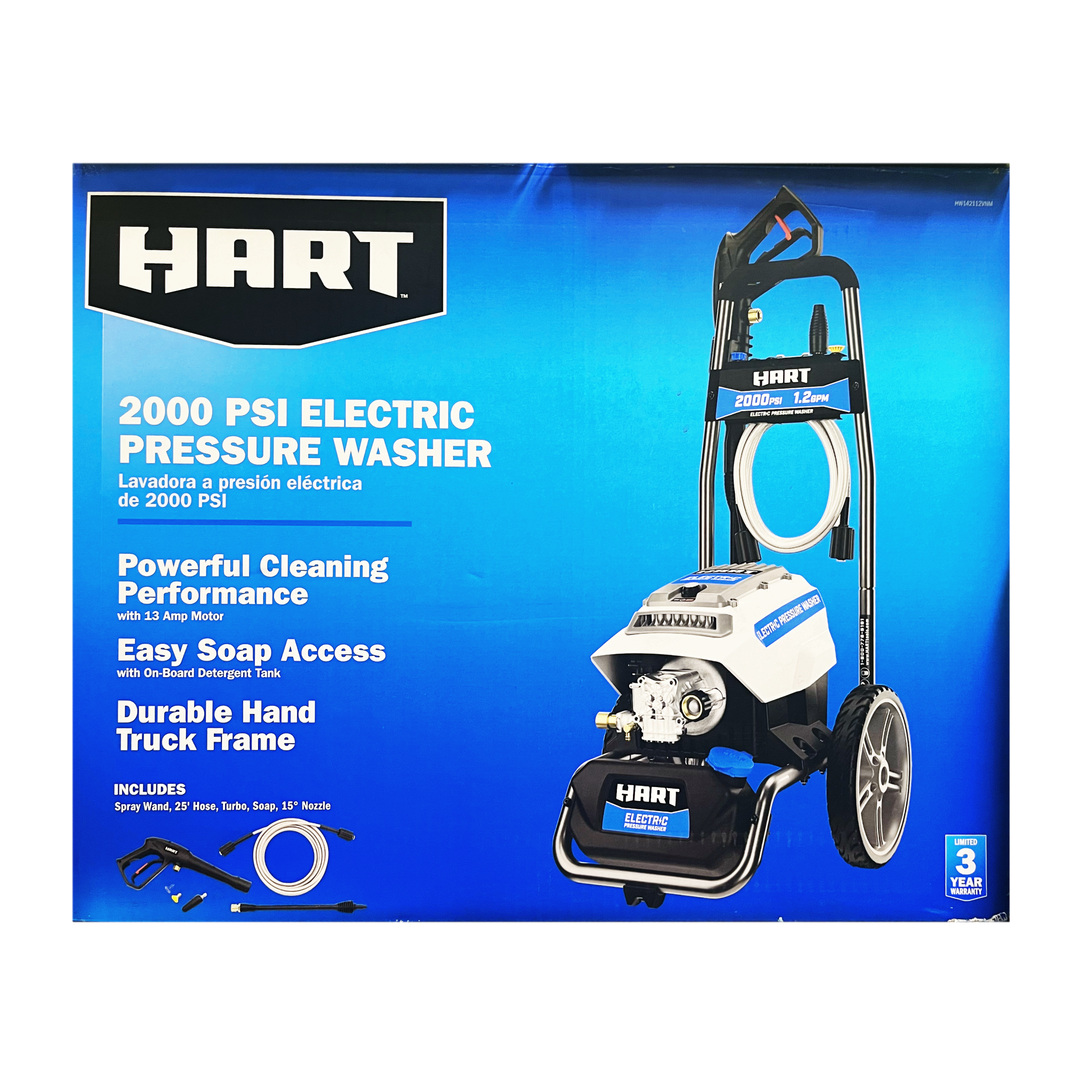 HART 2 000 PSI 1.2 GPM Electric Pressure Washer Ryobi Deal Finders