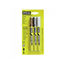 Load image into Gallery viewer, RYOBI RPM330 Colored Paint Markers (3-Pack)