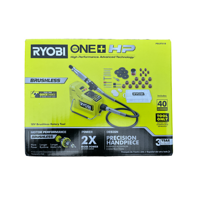 Ryobi PBLRT01B ONE+ HP 18-Volt Brushless Cordless Rotary Tool (Tool Only)