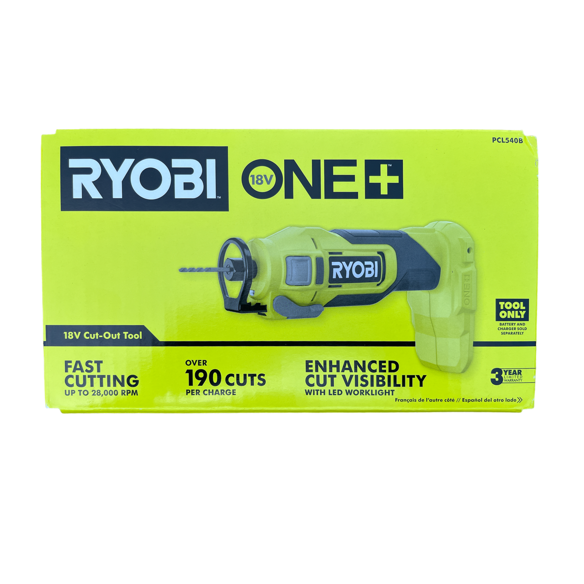 ONE+ 18-Volt Cordless Speed Saw Cut-Out Tool (Tool Only) – Ryobi