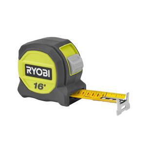 RYOBI RHTM16 16 ft. Compact Tape Measure with Belt Clip