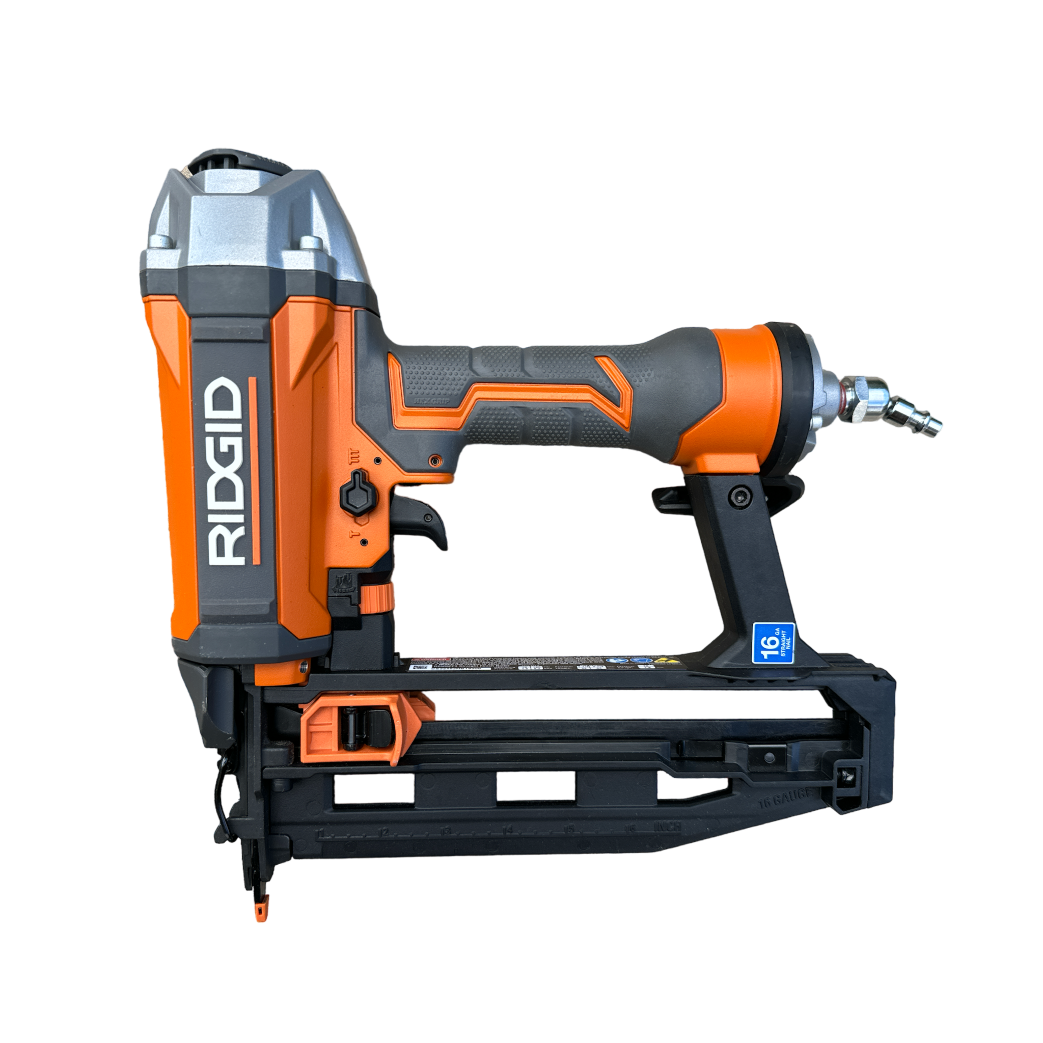 Ridgid 16 gauge cordless nailer hotsell