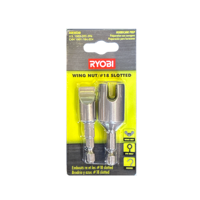 RYOBI AR2030 SpeedLoad+ Wing Nut/Slotted Driver