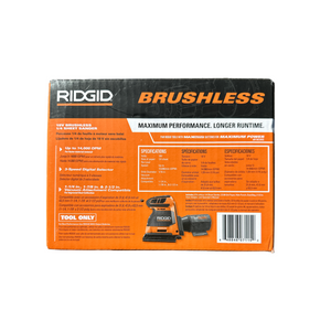RIDGID R86064 18-Volt OCTANE Brushless Cordless 3-Speed 1/4 Sheet Sander