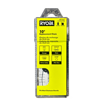 Load image into Gallery viewer, RYOBI RY10C1 10 in. 0.043-Gauge Replacement Chainsaw Chain, 40 Links (Single-Pack)