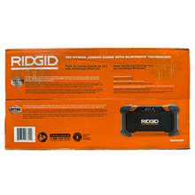 Load image into Gallery viewer, RIDGID R84089 18V Hybrid Jobsite Radio with Bluetooth Technology (Tool Only)