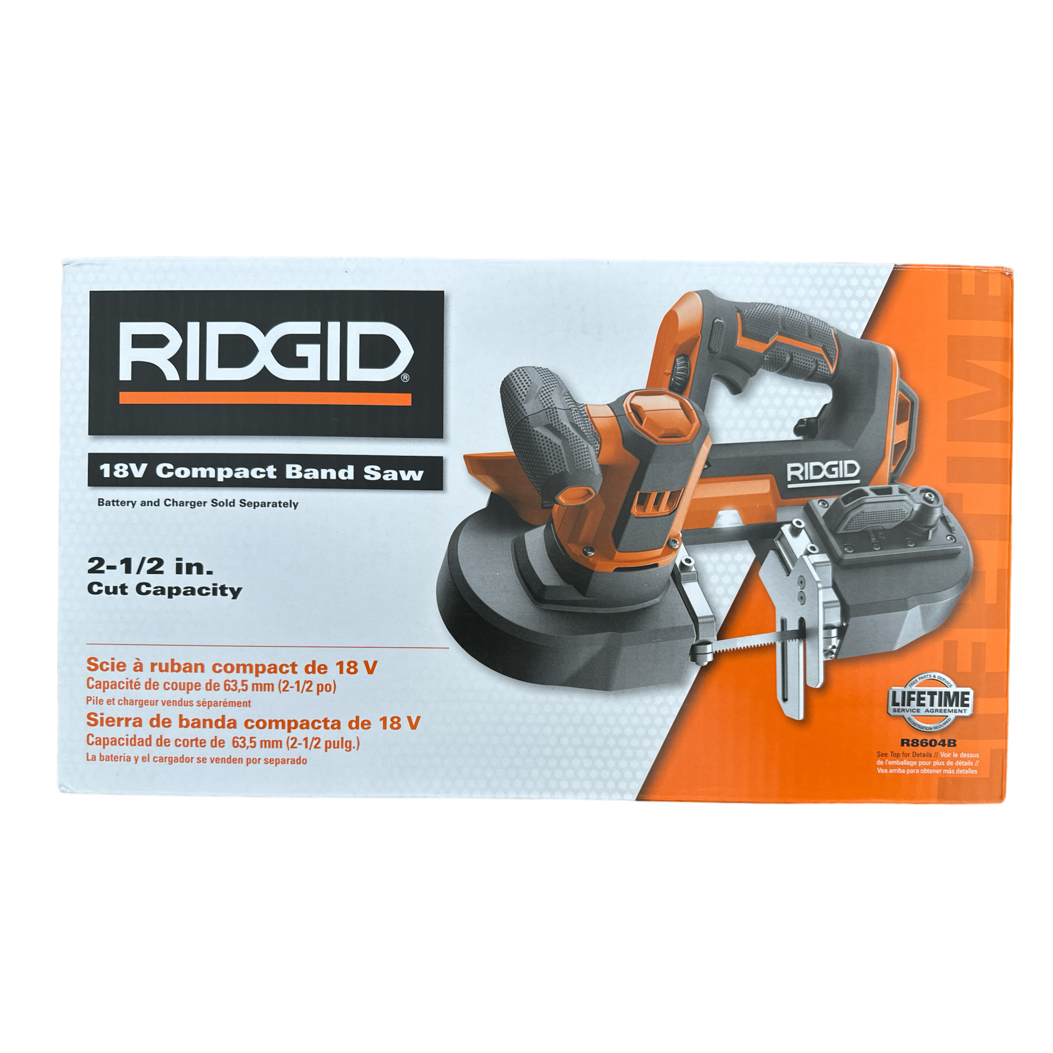 Ridgid 18v outlet compact band saw