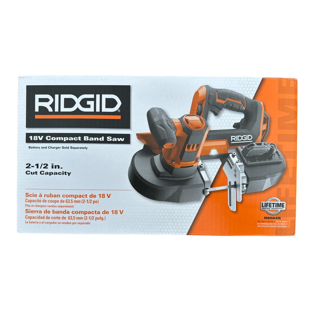 RIDGID R8604 18-Volt Compact Band Saw (Tool Only)